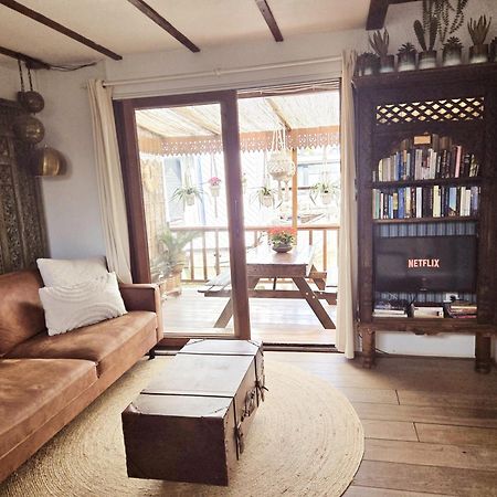 House Boat Studio With Waterfront Terrace Amsterdam Extérieur photo